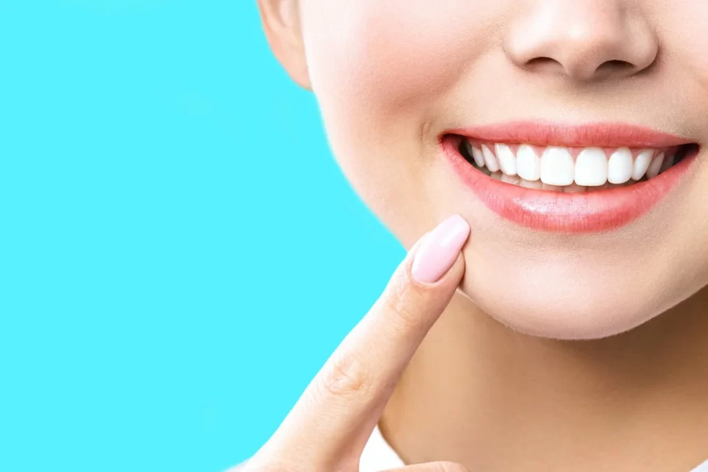 Custom whitening trays prepared for a patient at McQuary Dental